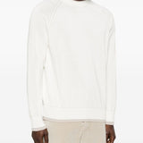 Maglia girocollo in bianco e beige Eleventy - uomo 