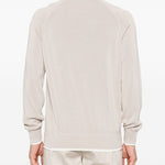Maglia con design a strati in beige Eleventy - uomo 