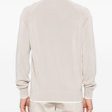 Maglia con design a strati in beige Eleventy - uomo 