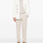Maglia con design a strati in beige Eleventy - uomo 