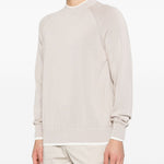 Maglia con design a strati in beige Eleventy - uomo 