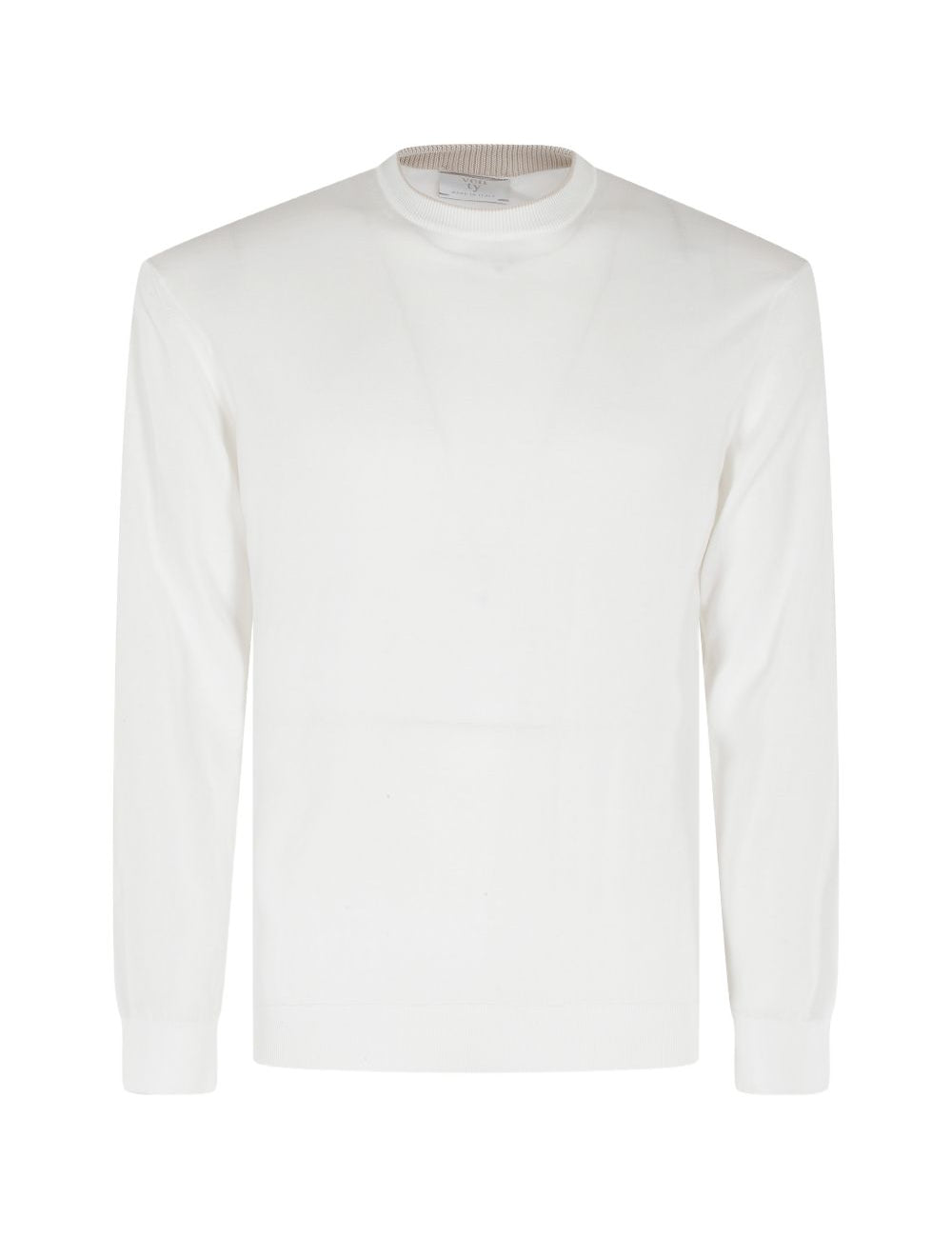 Maglia girocollo in bianco Eleventy - uomo 
