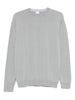 Men's Eleventy layered-design jumper in grey