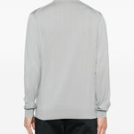 Maglia con design a strati in grigio Eleventy - uomo 