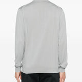 Maglia con design a strati in grigio Eleventy - uomo 