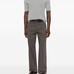 Polo con zip in grigio Eleventy - uomo 