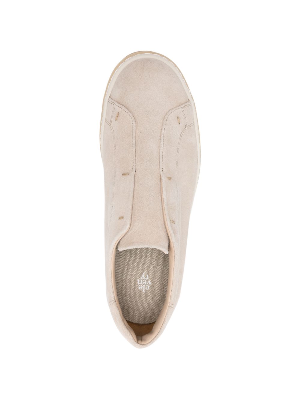 Sneakers slip-on in avorio Eleventy - uomo 