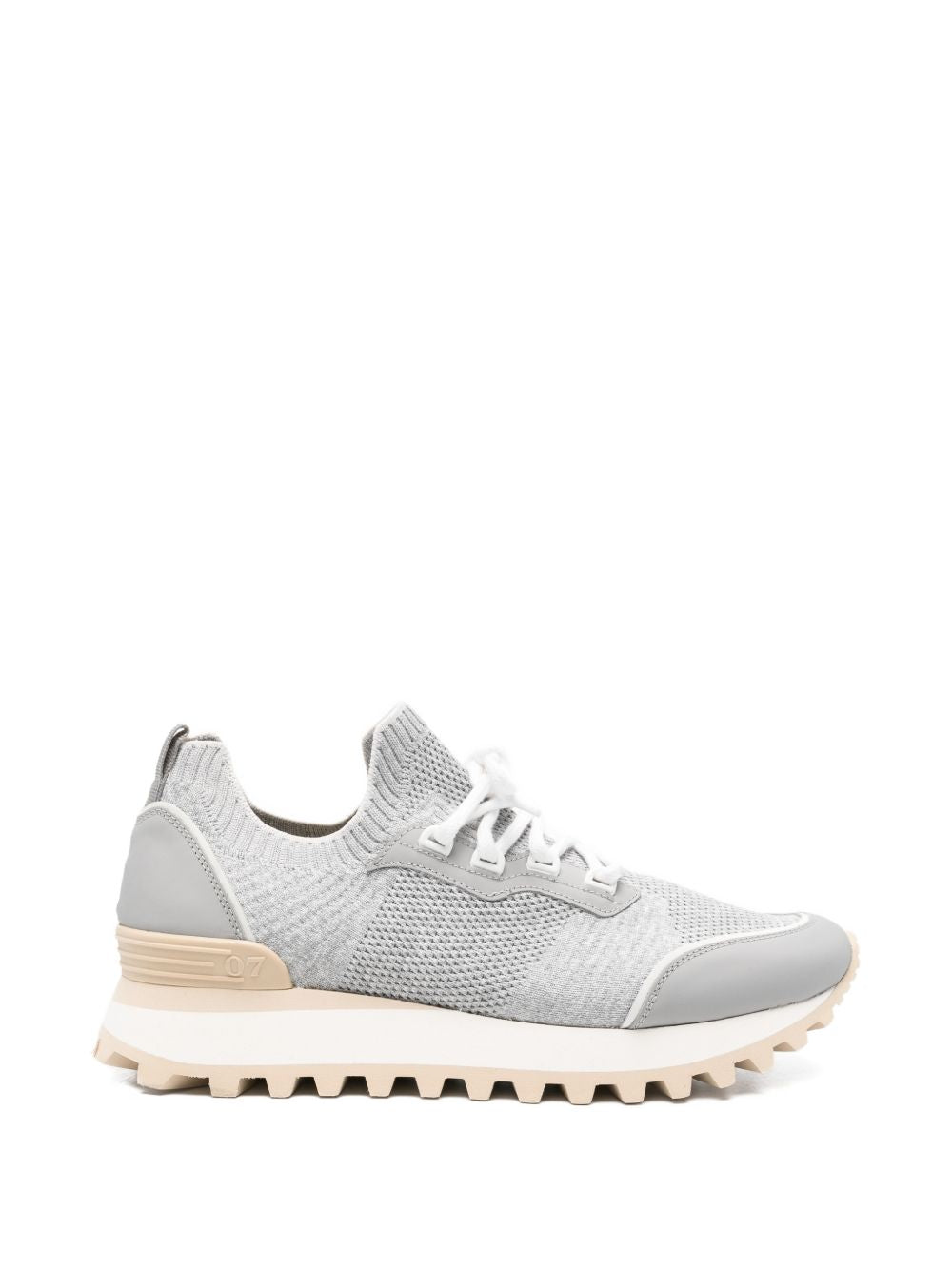 Sneakers con lacci in grigio Eleventy - uomo 