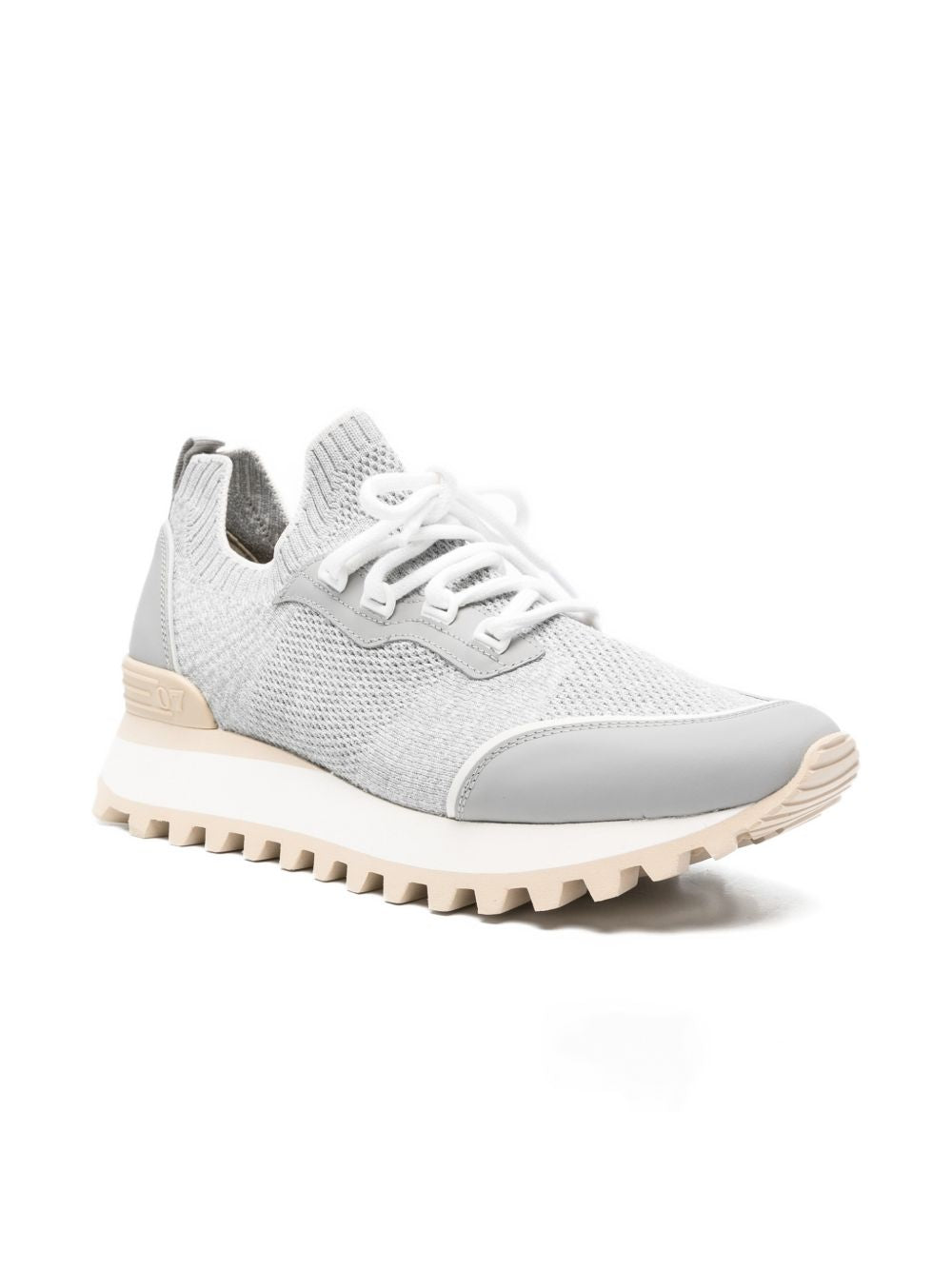 Sneakers con lacci in grigio Eleventy - uomo 