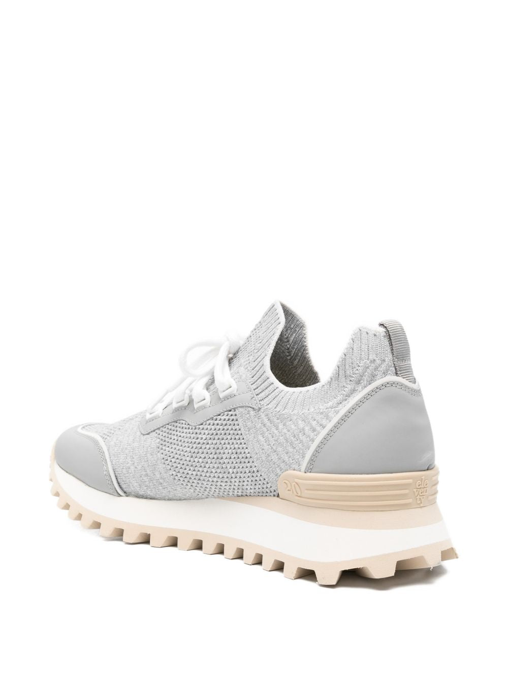 Sneakers con lacci in grigio Eleventy - uomo 