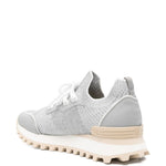 Sneakers con lacci in grigio Eleventy - uomo 