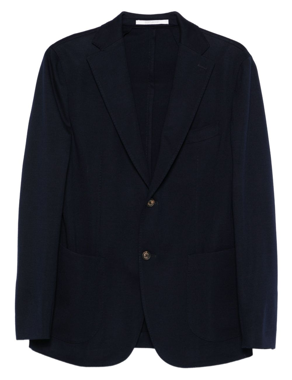 Blazer con applicazione in blu Eleventy - uomo 