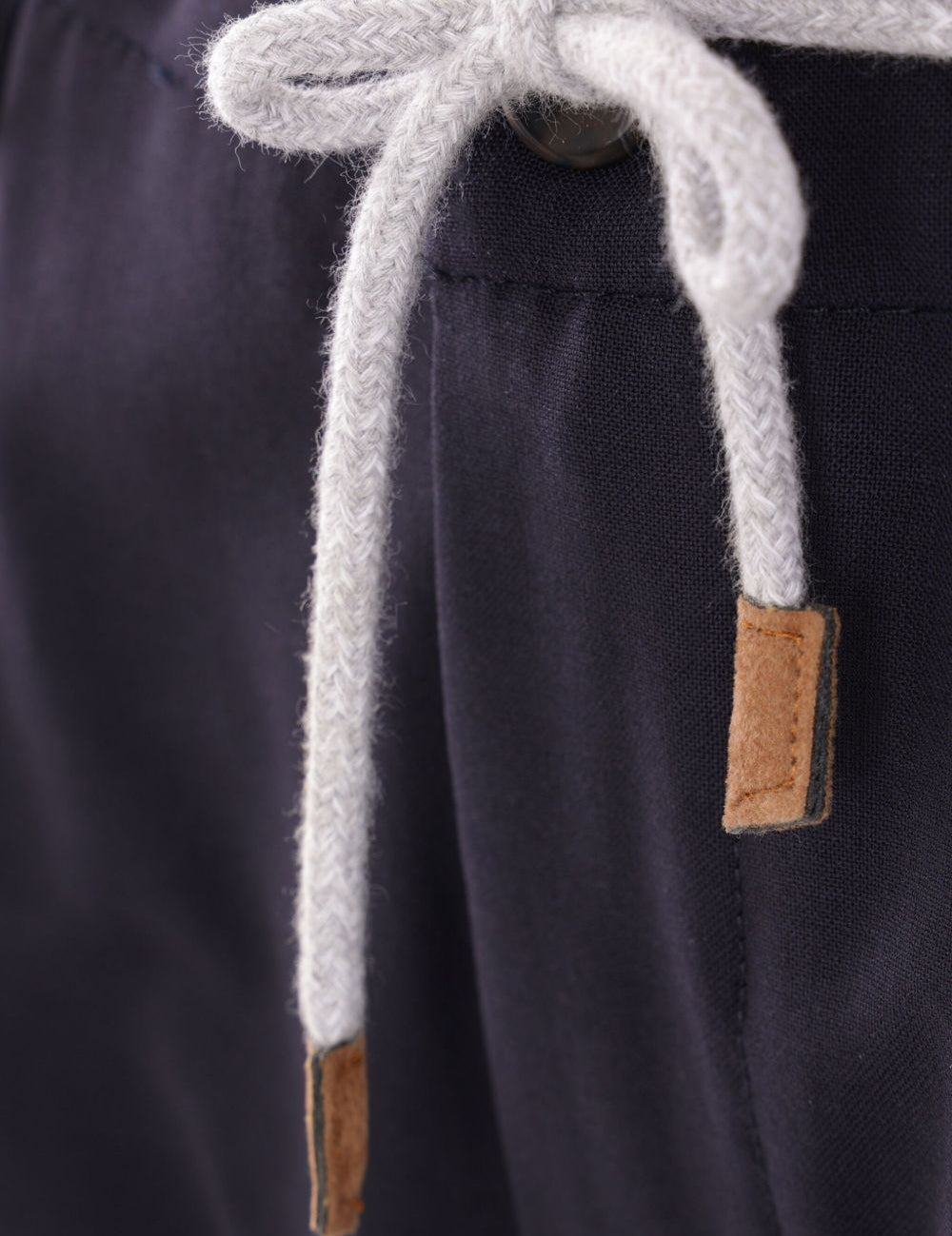 Pantaloni in lana elasticizzata in blu Eleventy - uomo 