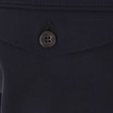 Pantaloni in lana elasticizzata in blu Eleventy - uomo 