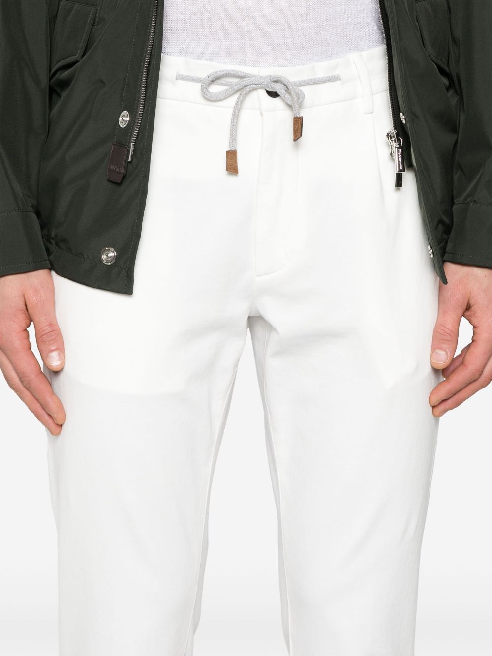 Pantaloni affusolati in bianco Eleventy - uomo 