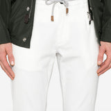 Pantaloni affusolati in bianco Eleventy - uomo 