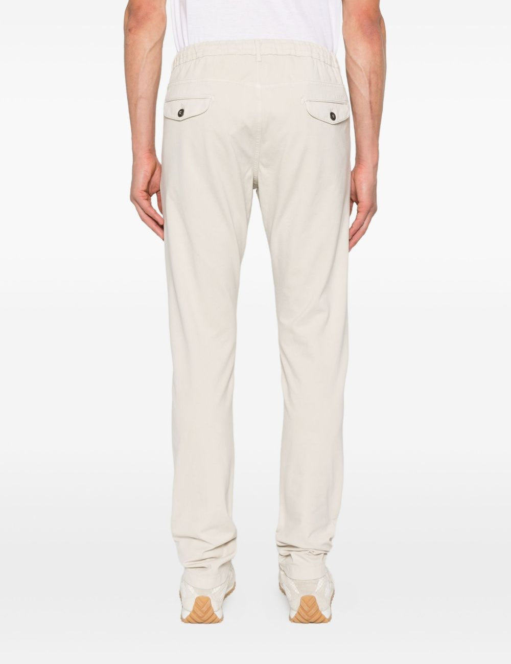 Pantaloni con coulisse in beige chiaro Eleventy - uomo 