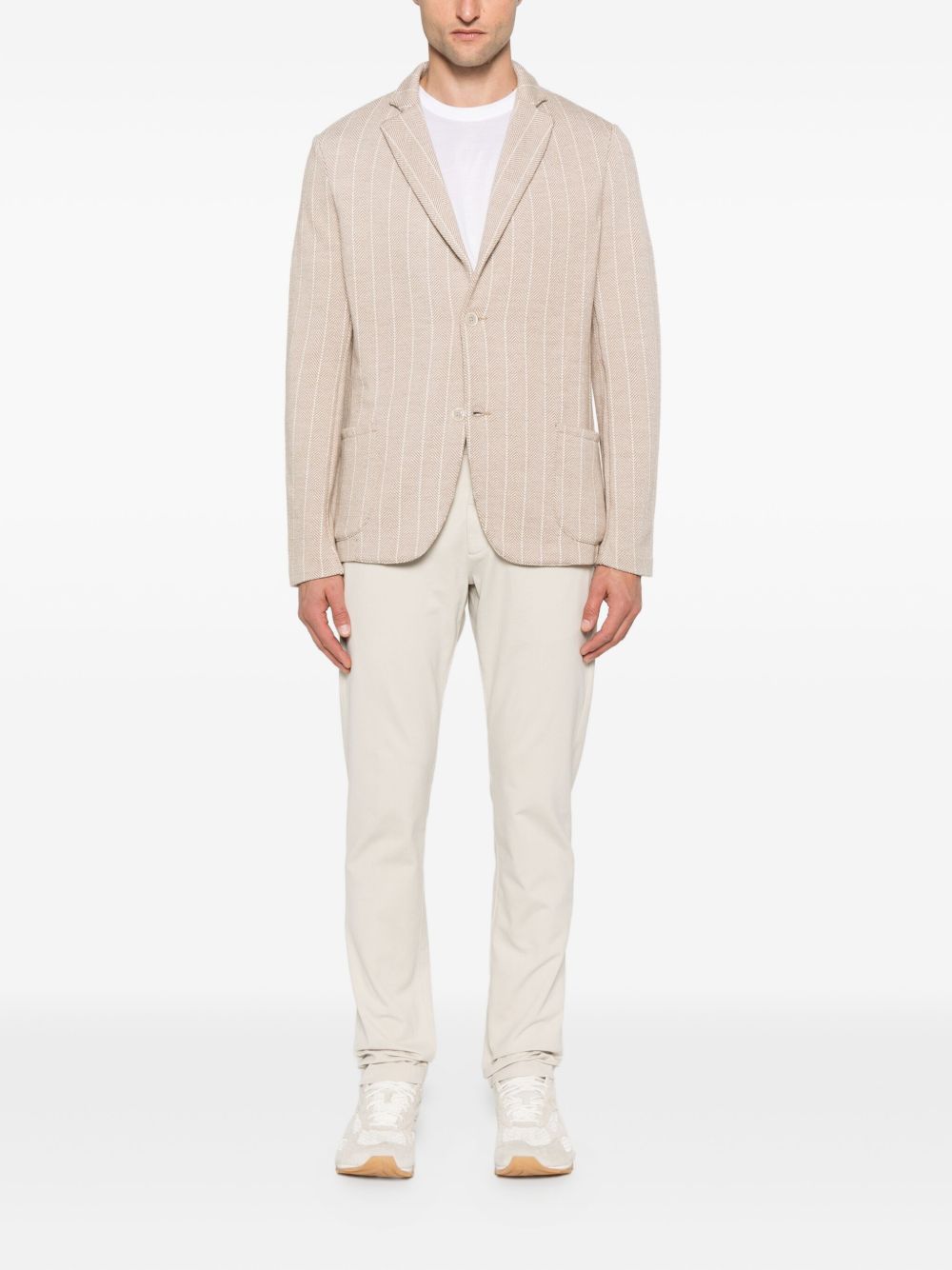 Pantaloni con coulisse in beige chiaro Eleventy - uomo 