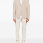 Pantaloni con coulisse in beige chiaro Eleventy - uomo 