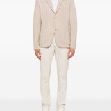 Pantaloni con coulisse in beige chiaro Eleventy - uomo 