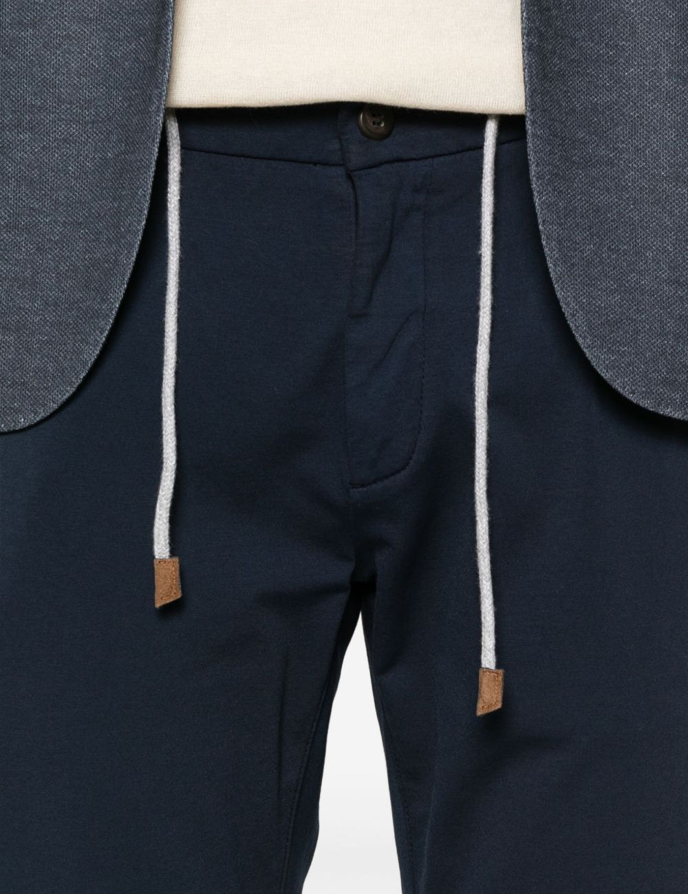 Pantaloni con coulisse in blu navy Eleventy - uomo 