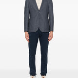 Pantaloni con coulisse in blu navy Eleventy - uomo 