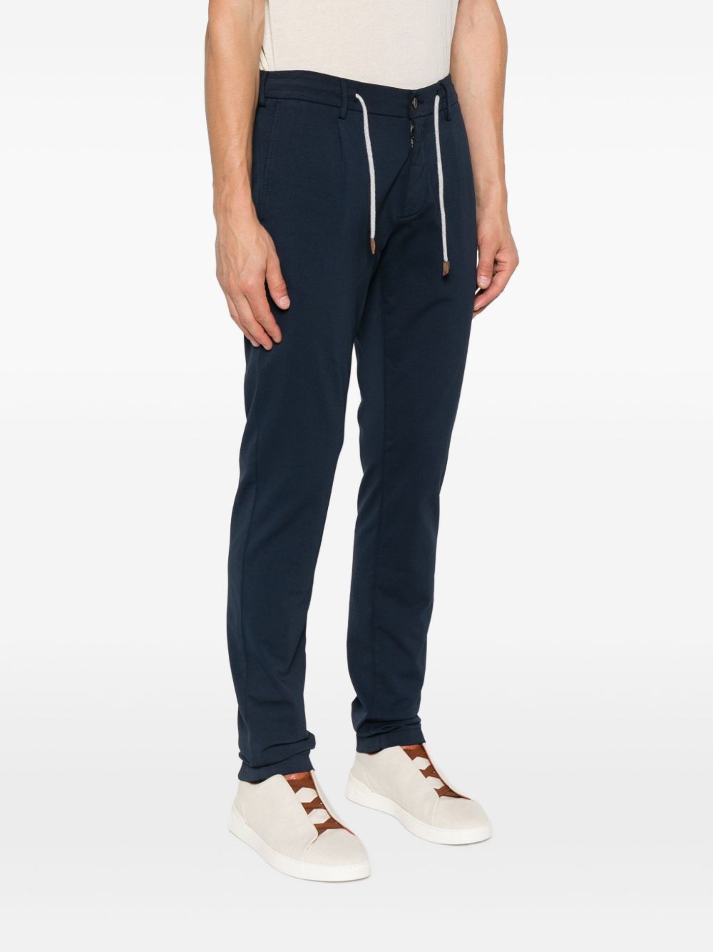 Pantaloni con coulisse in blu navy Eleventy - uomo 