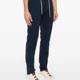Pantaloni con coulisse in blu navy Eleventy - uomo 