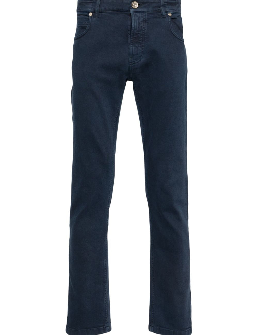 Jeans affusolati a vita bassa in blu Eleventy - uomo 