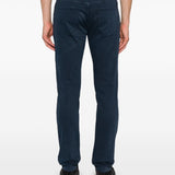 Jeans affusolati a vita bassa in blu Eleventy - uomo 