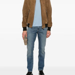 Jeans a cinque tasche in azzurro Eleventy - uomo 
