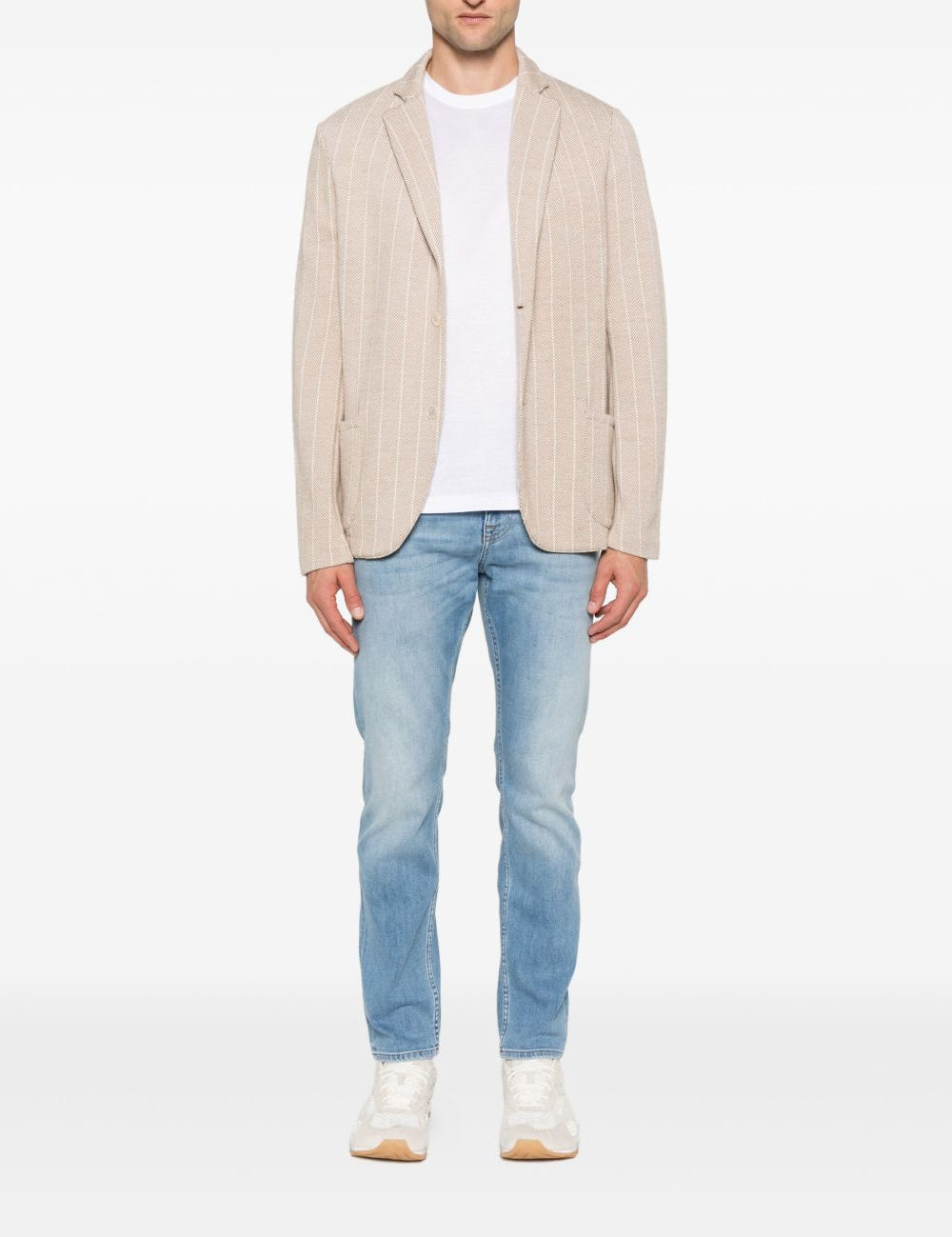 Jeans a cinque tasche in azzurro Eleventy - uomo 