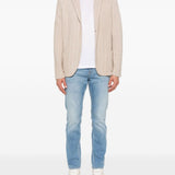 Jeans a cinque tasche in azzurro Eleventy - uomo 