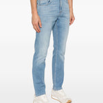 Jeans a cinque tasche in azzurro Eleventy - uomo 
