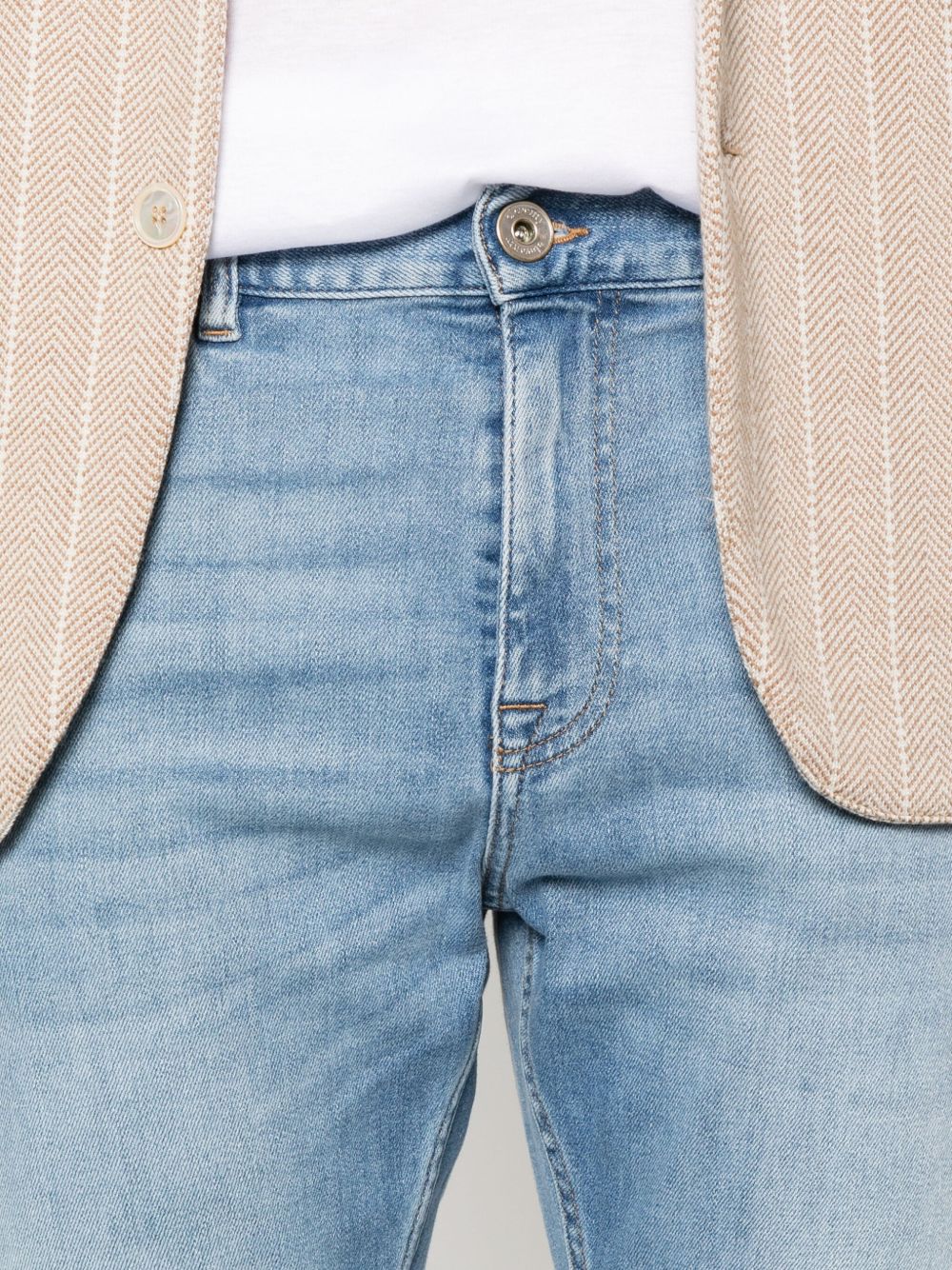 Jeans a cinque tasche in azzurro Eleventy - uomo 