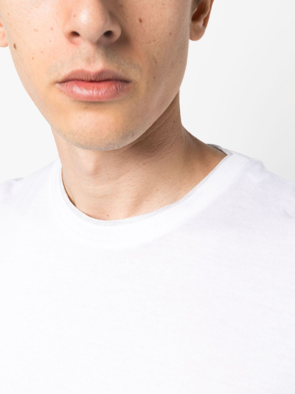 T-shirt a doppio strato in grigio Eleventy - uomo 