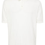 Polo a coste in bianco Eleventy - uomo 