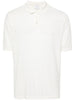 Men's Eleventy ribbed polo shirt in white