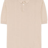 Polo in maglia fine in beige Eleventy - uomo 