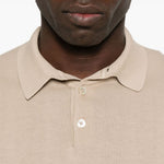 Polo in maglia fine in beige Eleventy - uomo 