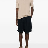 Polo in maglia fine in beige Eleventy - uomo 