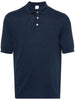 Blue cotton polo shirt Eleventy - uomo