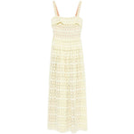 Abito in pizzo in giallo Elie saab - donna 