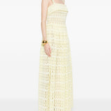 Abito in pizzo in giallo Elie saab - donna 