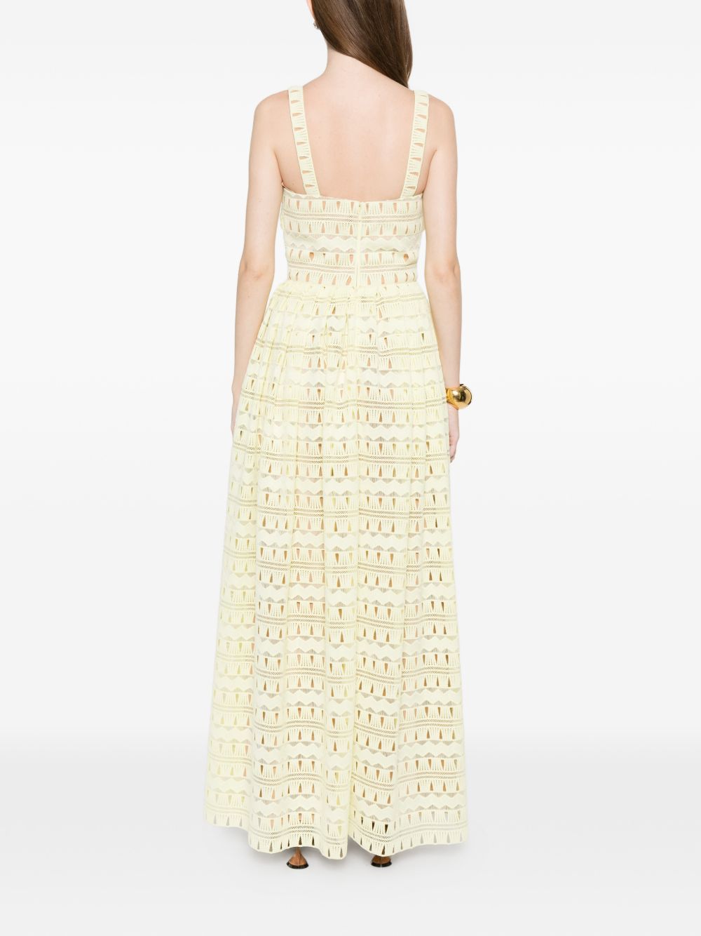 Abito in pizzo in giallo Elie saab - donna 