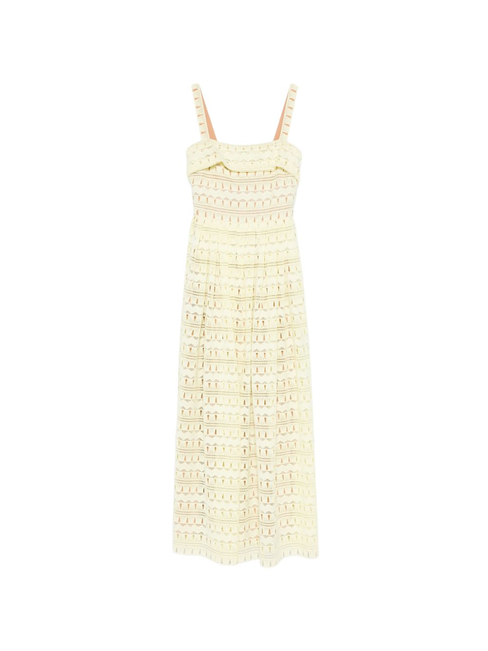 Abito in pizzo in giallo Elie saab - donna 