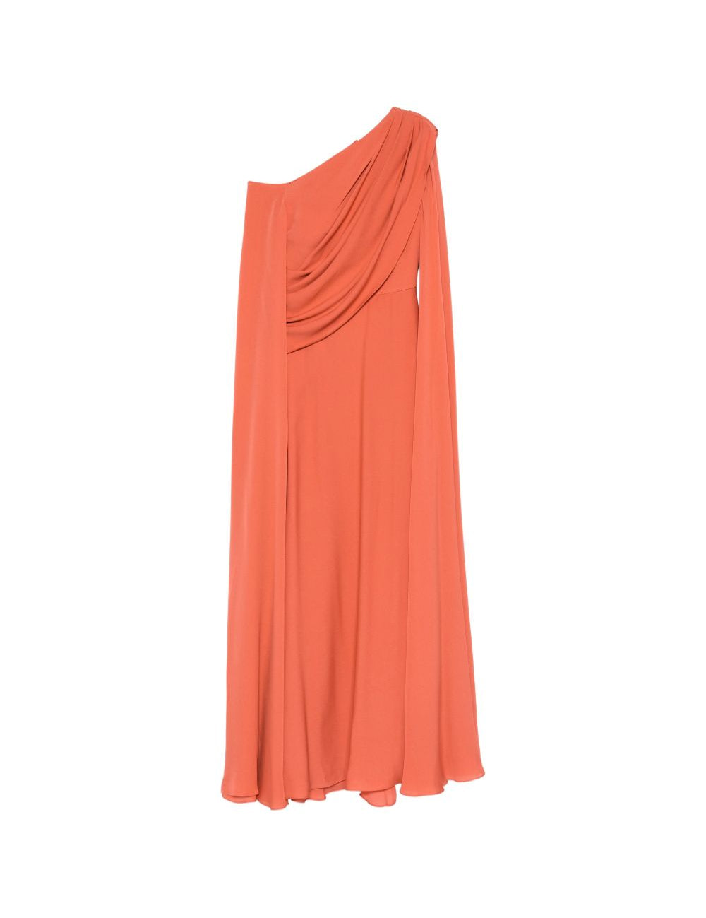 Abito da sera monospalla in arancione Elie saab - donna 