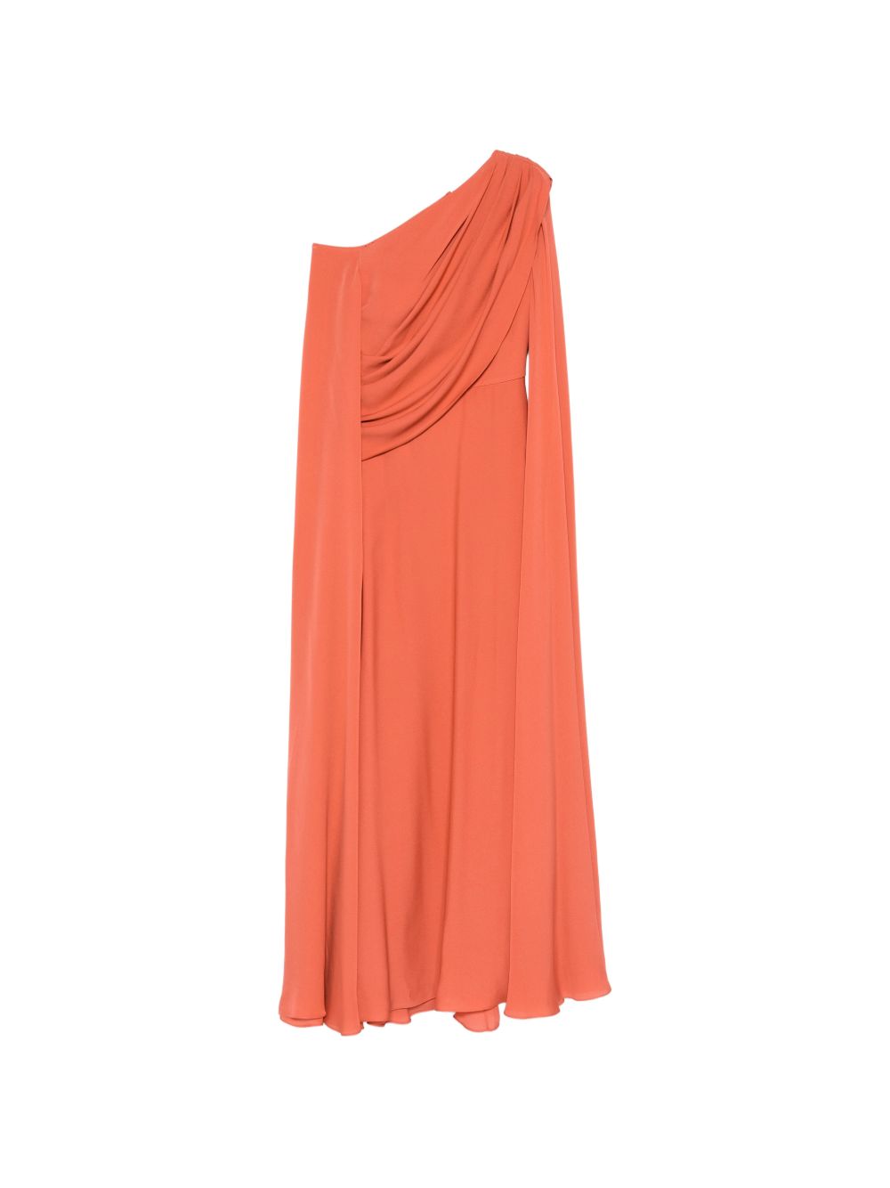 Abito da sera monospalla in arancione Elie saab - donna 