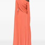 Abito da sera monospalla in arancione Elie saab - donna 