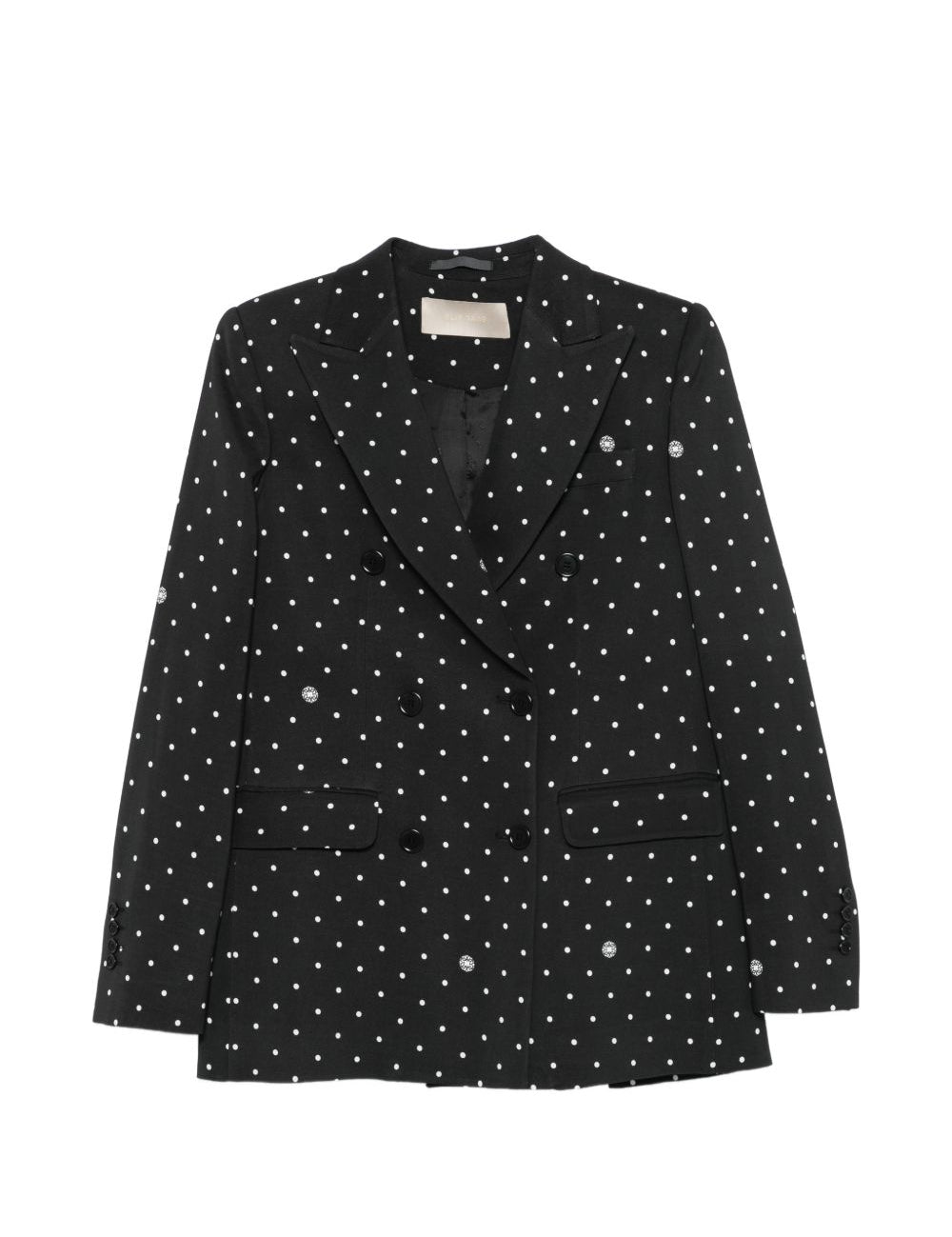 Blazer crazy a pois in nero Elie Saab - donna 